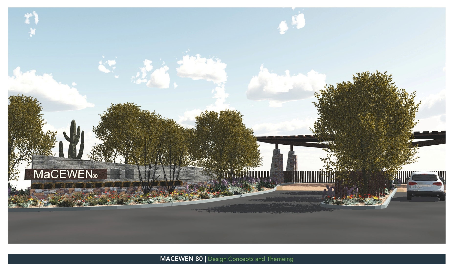 MaCEWEN 80 community entrance design